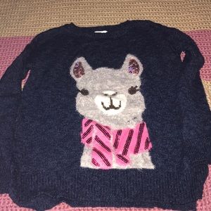 Llama sweater